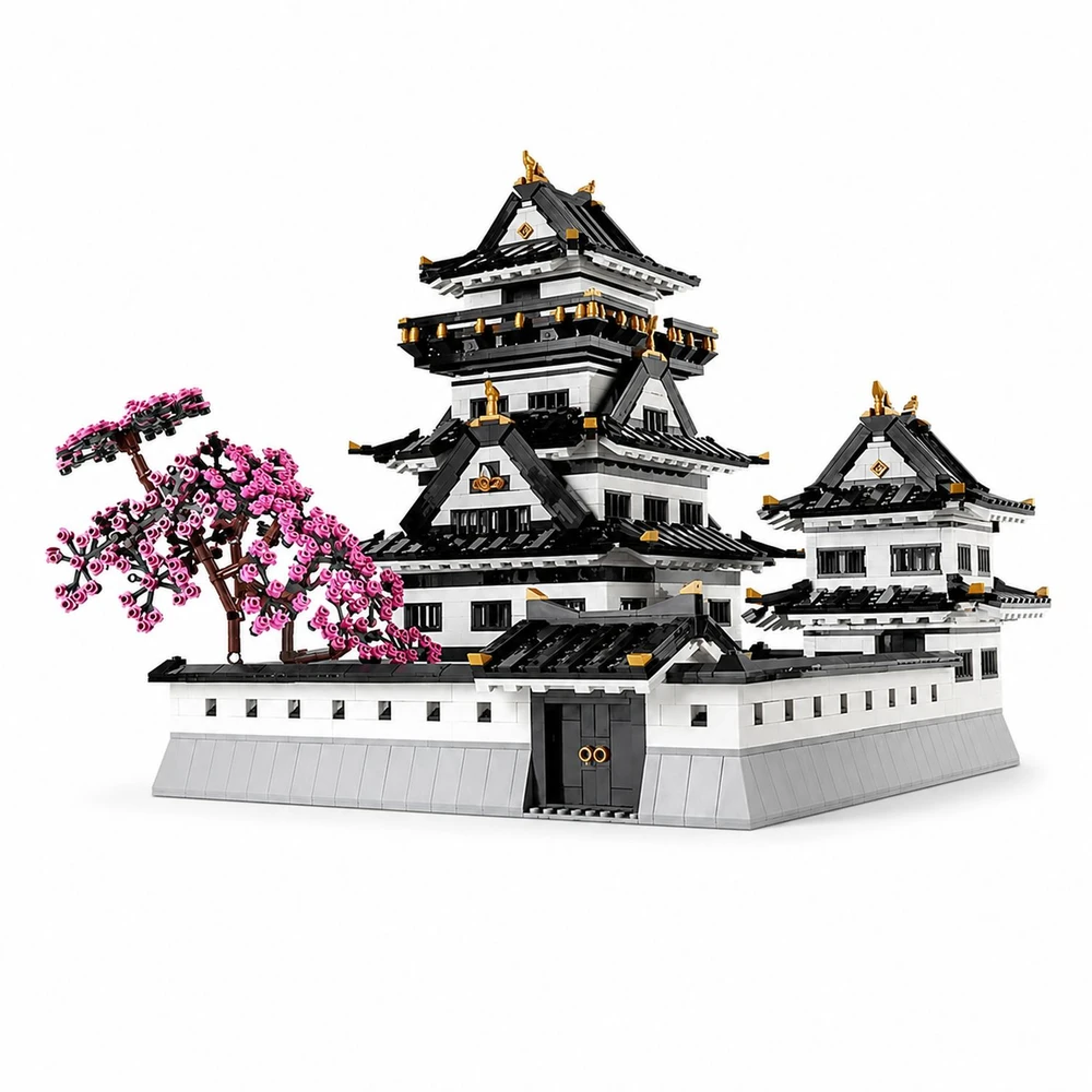 Alcasa Mould King Himeji-Jo pilis, karalius, 22006 | Konstrukcijos rinkinys | 3086 elementai