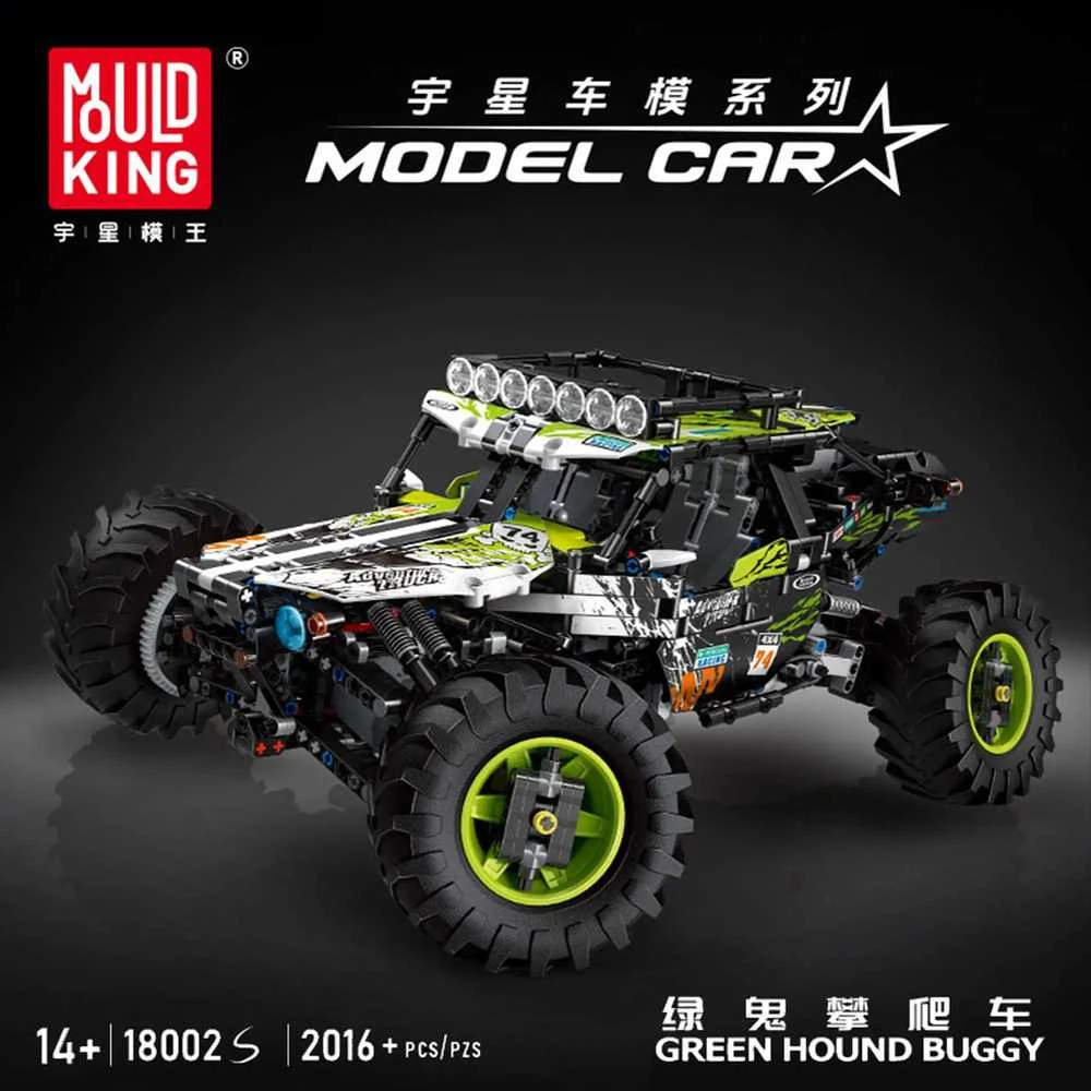 Polesie Mould King Žalias Hound Buggy 18002S 2016 dienos