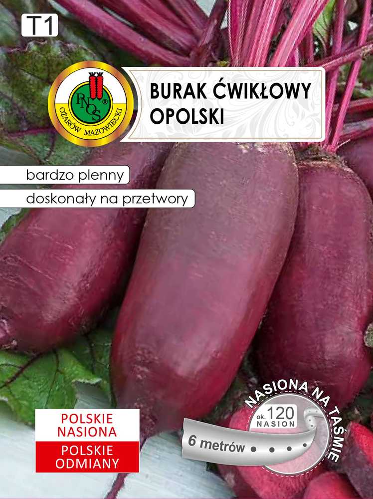 Opole Beetroot PNOS Seeds on Tape, 6m Roll