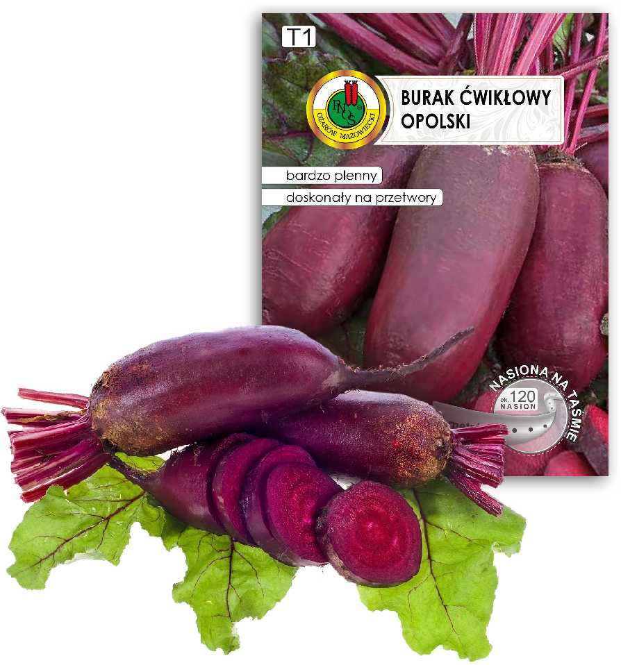 Opole Beetroot PNOS Seeds on Tape, 6m Roll