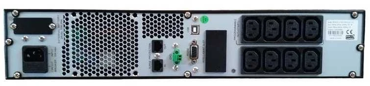 ORVALDI V3000+ sinusinis 2U LCD šikšnosparnis 5min 3000VA/2700W