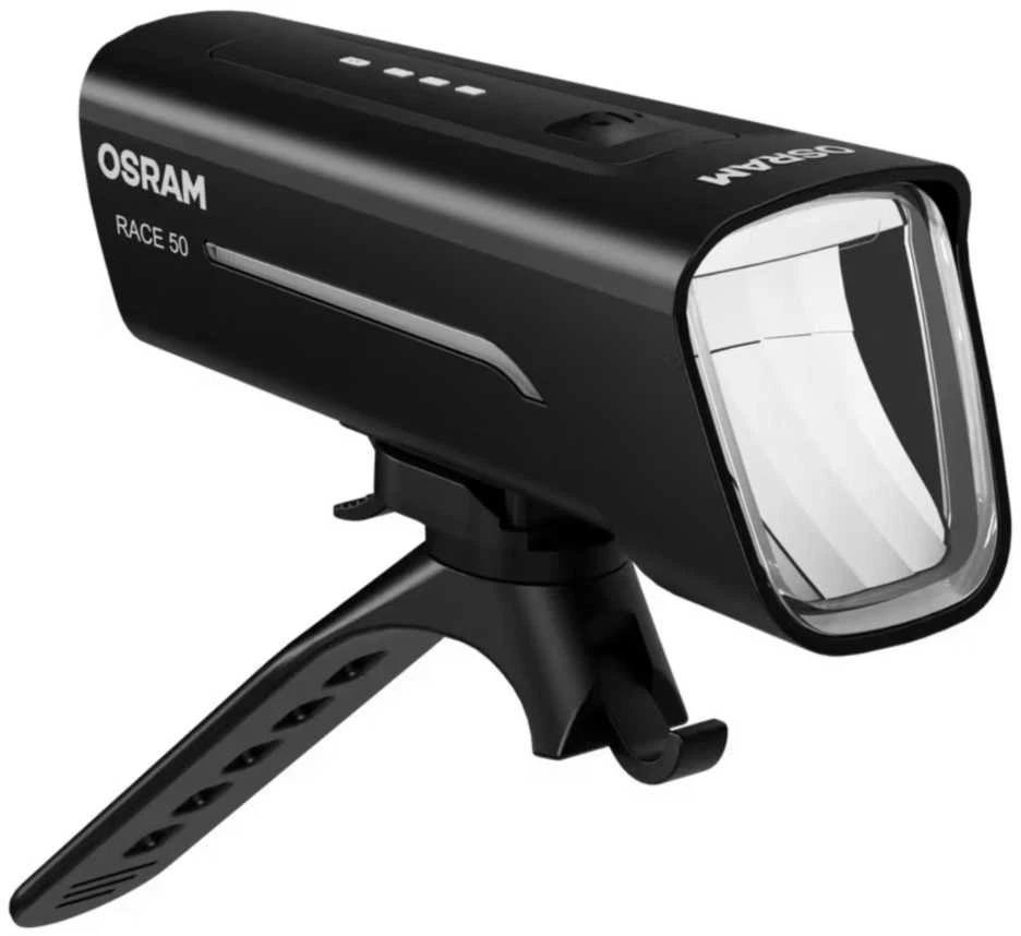 Dviračių žibintų rinkinys Osram LED, plastikas, juoda