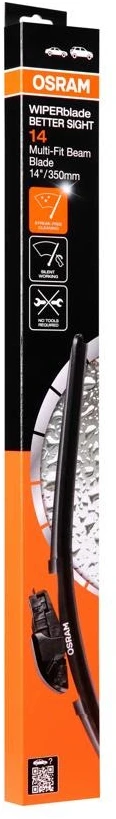 Osram Wiperblades Better Sight OBSB350, car windscreen wipers, 14" / 350 mm