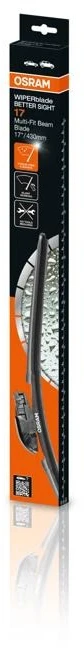 Osram Wiperblades Better Sight OBSB430, Car wiper blades, 17" / 430 mm