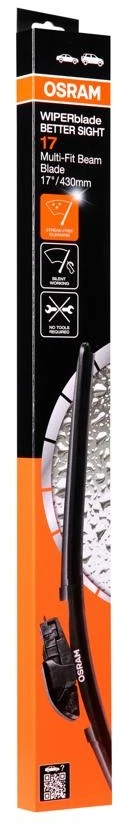 Osram Wiperblades Better Sight OBSB430, Car wiper blades, 17" / 430 mm