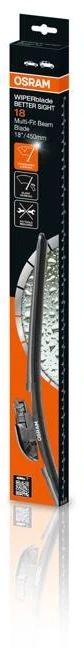 Osram Wiperblades Better Sight OBSB450, car wiper blades, 18" / 450 mm