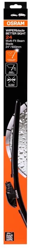 Osram Wiperblades Better Sight OBSB580, Car Windscreen Wipers, 23" / 580 mm