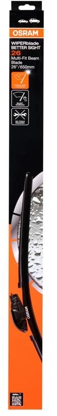 Osram Wiperblades Better Sight OBSB600, Car Windscreen Wipers, 24" / 600 mm