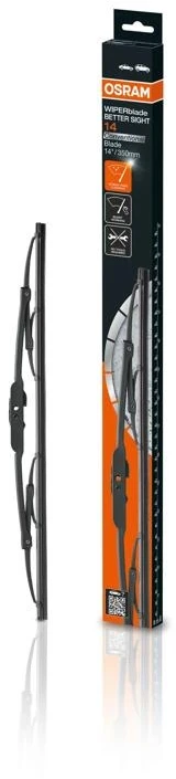 Osram Wiperblades Better Sight OBSC350, car windscreen wipers, 14" / 350 mm