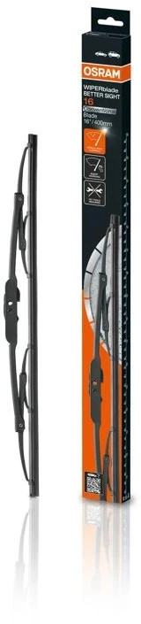 Osram Wiperblades Better Sight OBSC400, Car Windscreen Wipers, 16" / 400 mm
