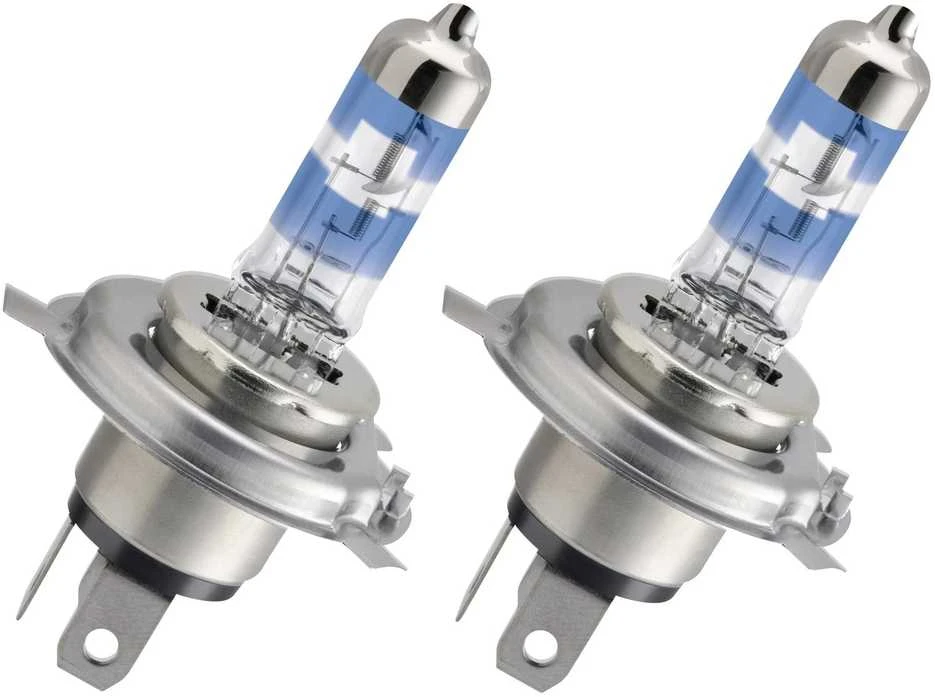 Philips Lempučių komplektas 2vnt. 60/55W 12V P43t H4 RACING VISION GT200+200%