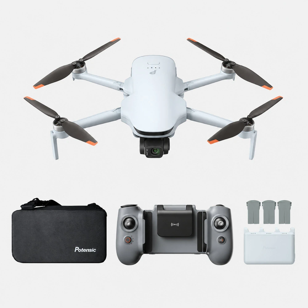Dronas POTENSIC Atom 3 Fly More Combo