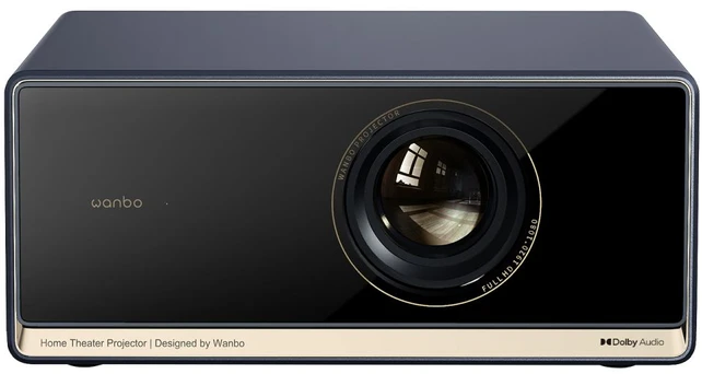 Wanbo projektorius X5 S (2026) Full HD 1080P su VIDAA OS, 1100ANSI, tamsiai mėlynas EU