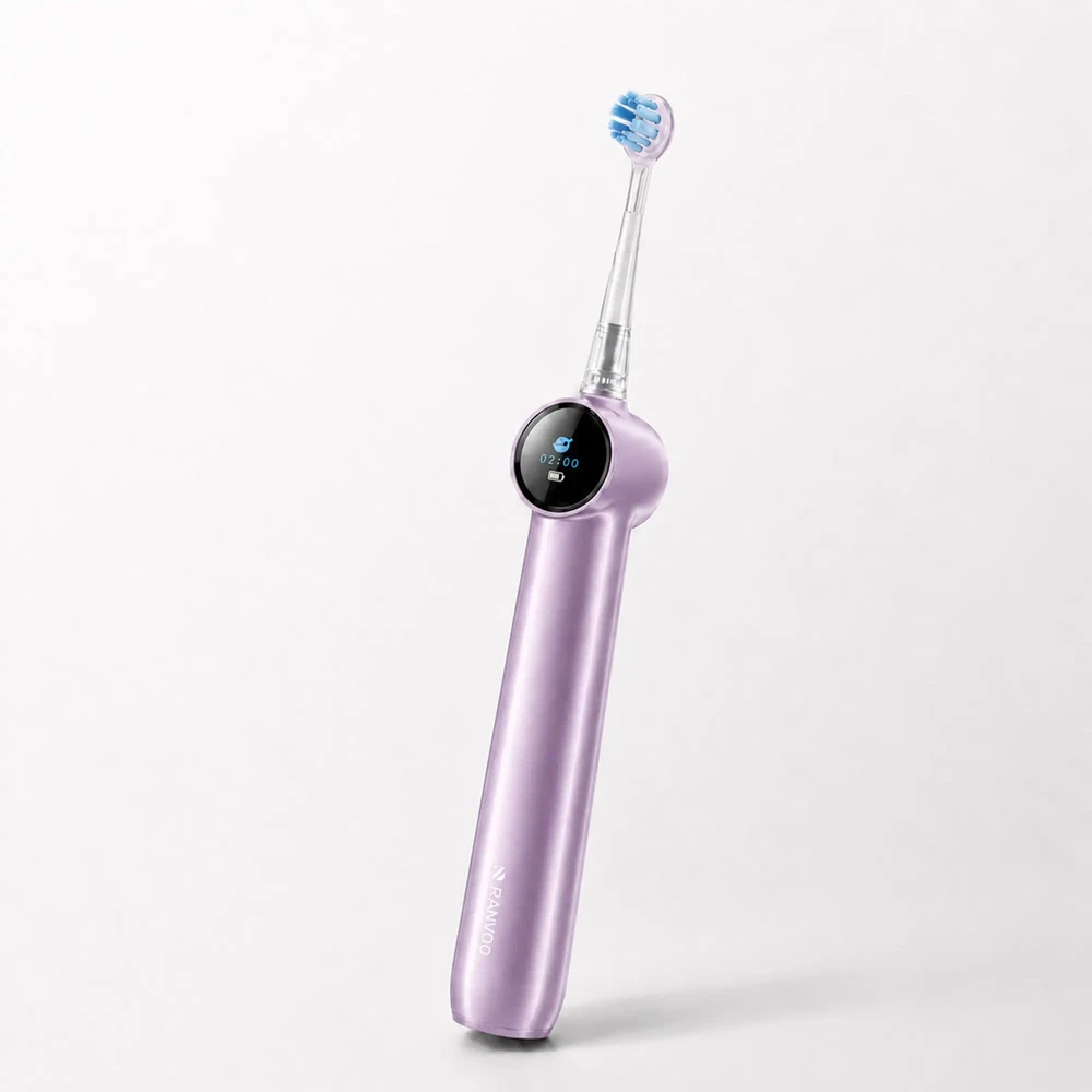 RANVOO PH5 Bubble | Electric dantų šepetėlis | Violetinė