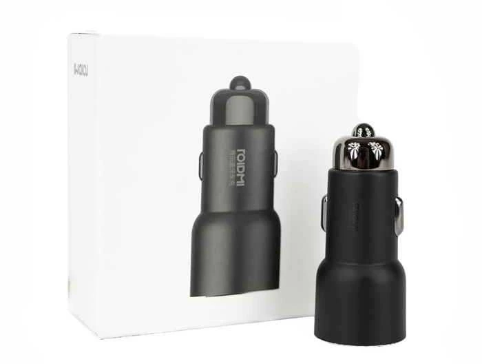 Xiaomi Roidmi 3S USB 2.4A FM moduliatorius - automobilinis įkroviklis, Juodas