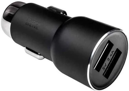 Xiaomi Roidmi 3S USB 2.4A FM moduliatorius - automobilinis įkroviklis, Juodas