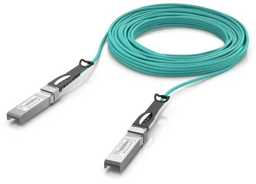 Ubiquiti UACC-AOC-SFP10-20M InfiniBand/fibre optic cable SFP+ Aqua colour