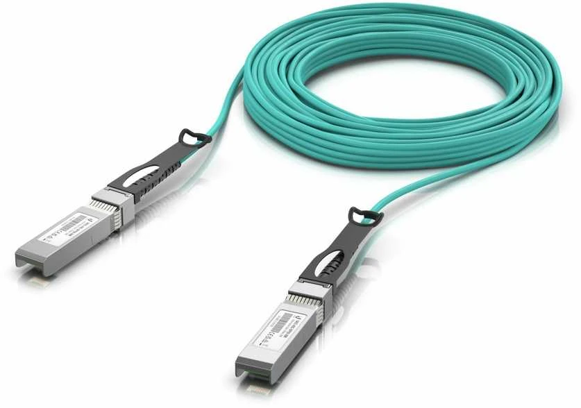 Ubiquiti UACC-AOC-SFP28-5M „InfiniBand“ arba pluoštinis optinis kabelis Vandens spalva