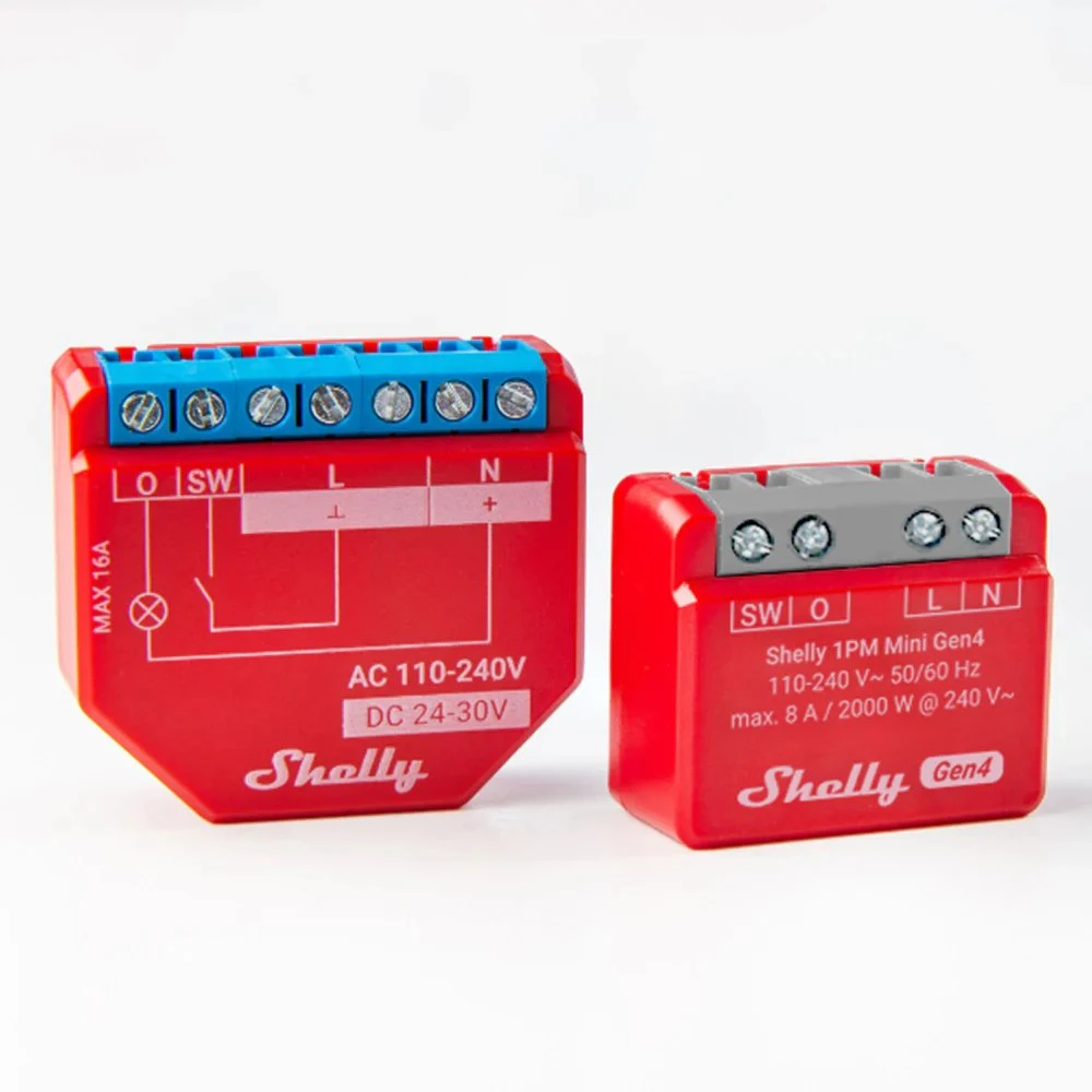 Shelly 1PM Mini Gen4 (2 vnt.)