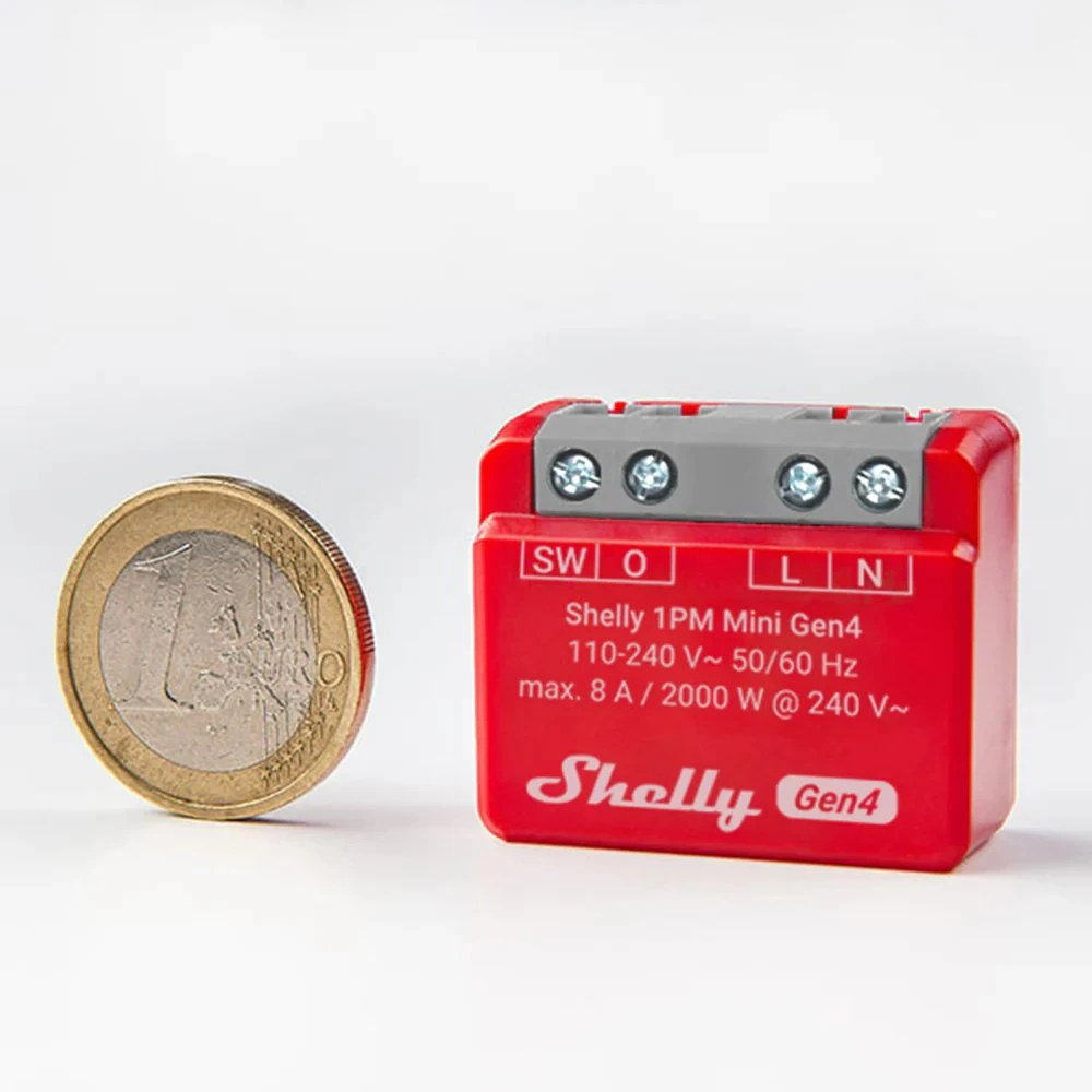 Shelly 1PM Mini Gen4 (2 vnt.)