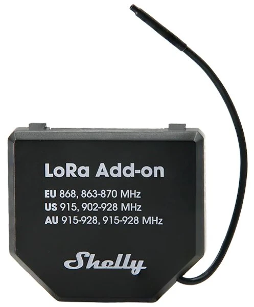 Shelly LoRa Add-on priedas relėms veikimui iki 5km