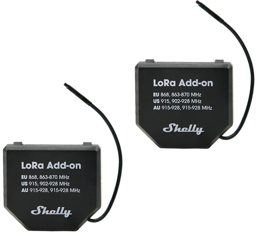 Shelly LoRa Add-on priedas relėms veikimui iki 5km 2vnt.