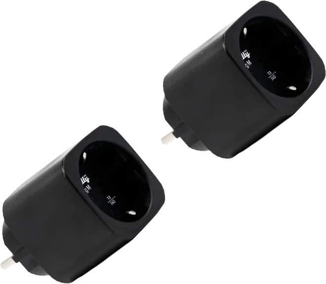 SHELLY PLUG M GEN3 Juodas X2