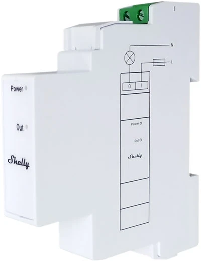 Shelly Pro 3EM Swich Add-On – galvaniškai izoliuotas jungiklis – priedas prie Shelly Pro 3EM