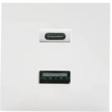 Shelly Wall Ekranas stendo priedas USB, baltas
