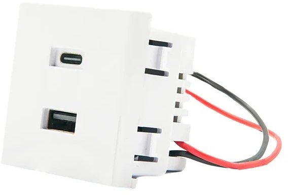 Shelly Wall Ekranas stendo priedas USB, baltas