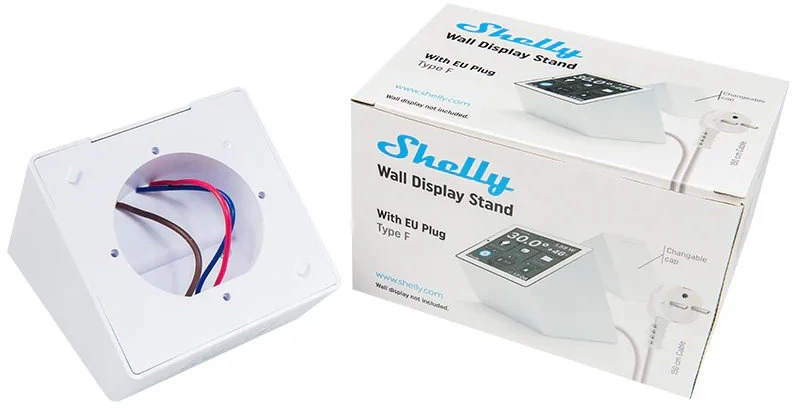 Shelly Wall Ekranas stendas, baltas