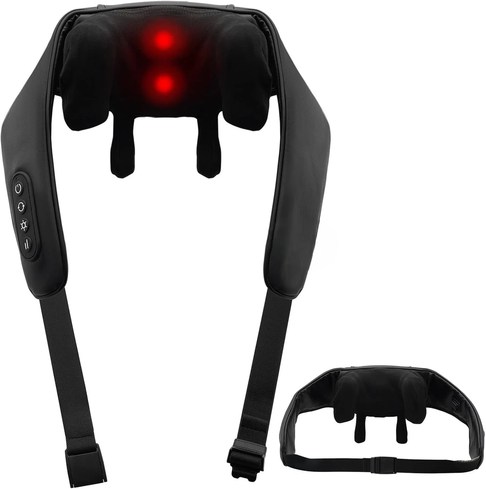 StayFit by Extralink Neck Massager, Wireless massager for neck, nape, shoulders and back, 2000mAh 25W