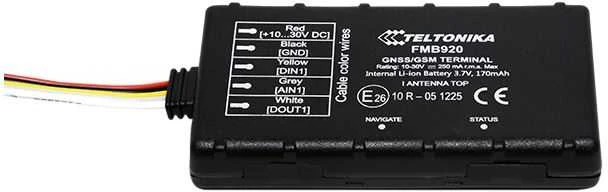 FMB920 2G TELTONIKA GPS SEKLYS, SIM kortelė: Nepridėti, Serveris : Nepridėti, PRO Serveris: Nepridėti