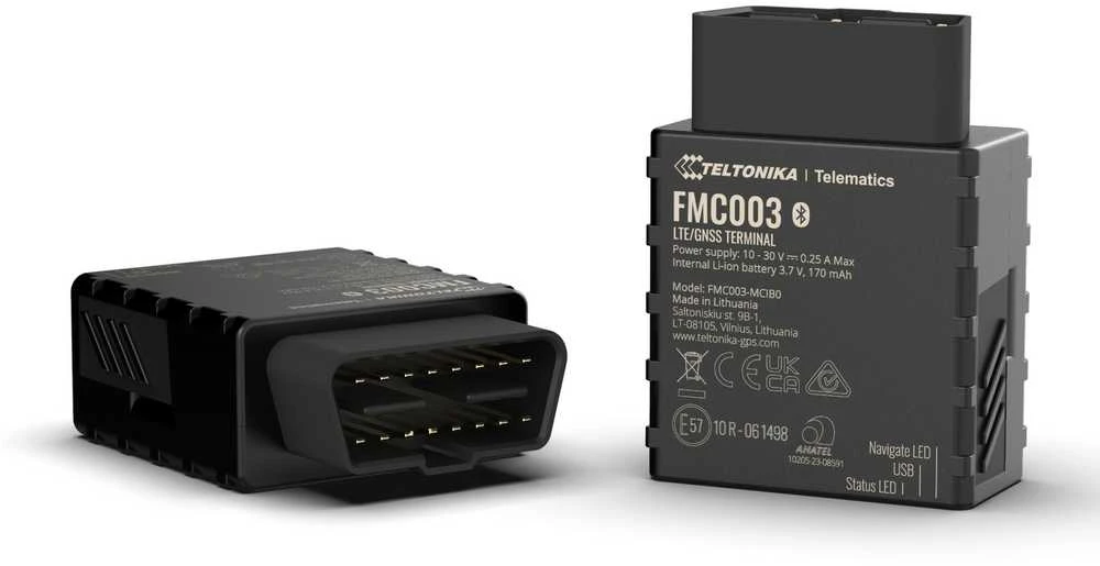 TELTONIKA TELEMATICS FMC003 4G LTE CAT 1 SEKIMO ĮRENGINYS SU OBD OEM DUOMENŲ SKAITYMU