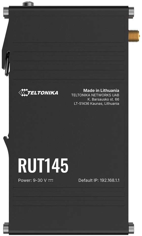 TELTONIKA RUT145 daiktų interneto maršrutizatorius 2X 10/100 RJ45 WIFI RS232