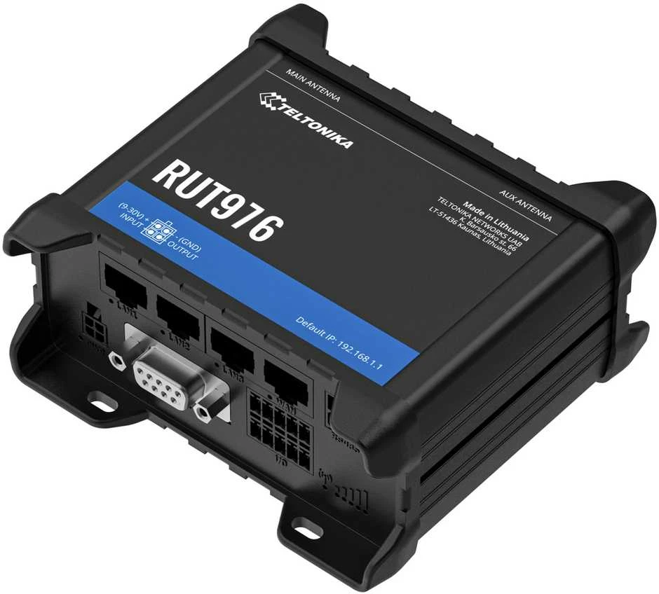Teltonika RUT976Redcap 5G-Maršrutizatorius