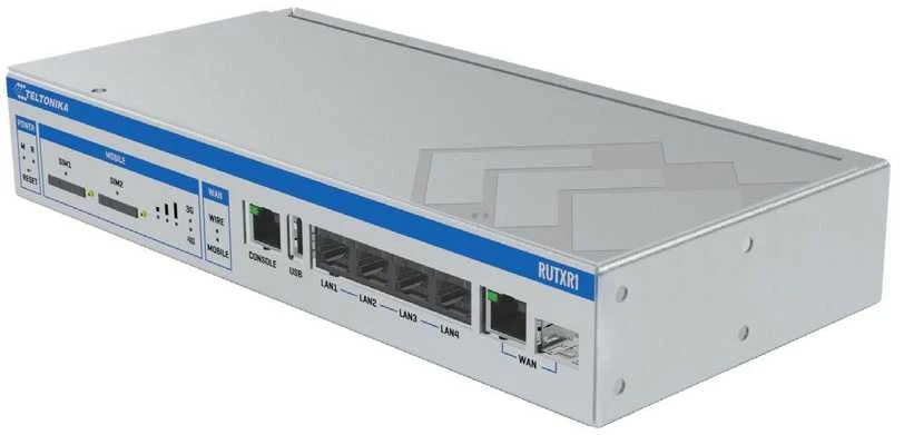 Šakotuvas Teltonika RUTXR LTE Maršrutizatorius | Enterprise Rack-Mountable SFP/LTE Maršrutizatorius | RUTXR1 | 802.11ac | 867 Mbit/s | 10/100/1000 Mbit/s | Ethernet LAN (RJ-45) jungtys 4xLAN jungtys, 1xSFP port, 1xWAN port | MU-MiMO Yes | 4G | 1