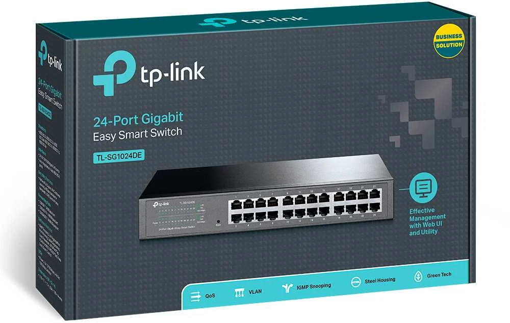 Šakotuvas Komutatorius TP-Link / TL-SG1024DE