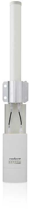 UBIQUITI AMO-5G10 Ubiquiti AMO-5G10 5GHz naujos kartos 2x2 dvigubo poliškumo MIMO Omni antena, 10 dBi