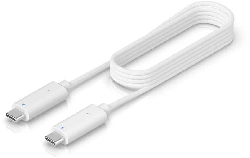 Ubiquiti AI Theta Audio USB kabelis, 1 m, USB-C, baltas (UACC-AI-THETA-AUDIO-CABLE-1M)