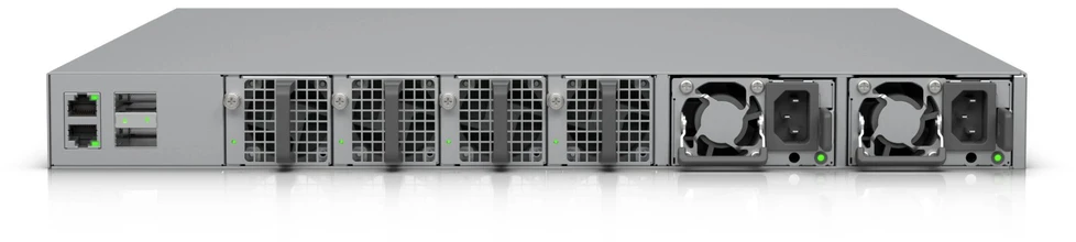 Šakotuvas UBIQUITI ECS-24S-POE (1050W) įmonės lygio 24 prievadų, 3 sluoksnio „Etherlighting PoE+++“ komutatorius