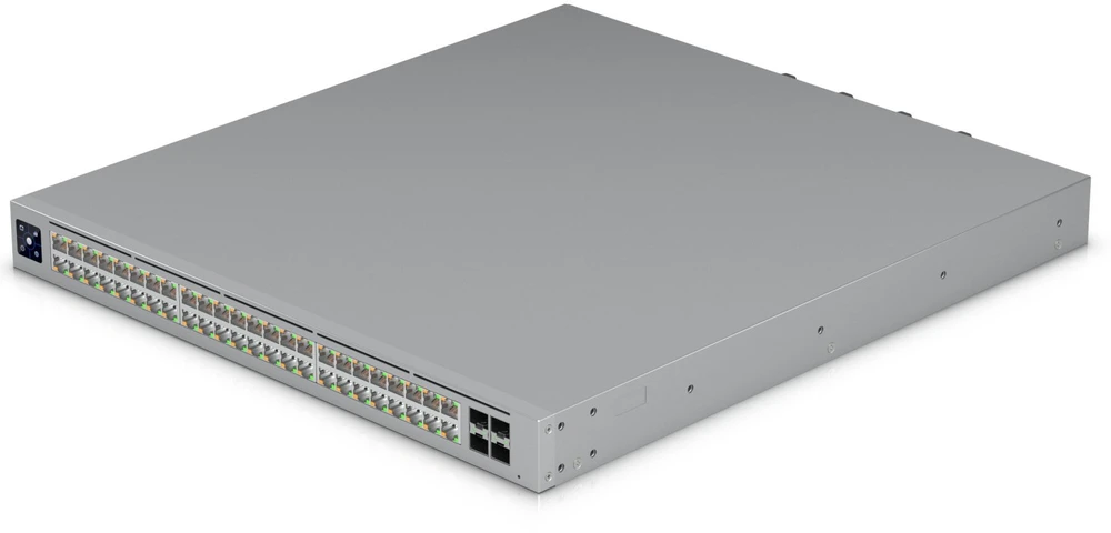 Šakotuvas UBIQUITI ECS-48S-POE (2150W) įmonės lygio 48 prievadų, 3 sluoksnio ETHERLIGHTING POE+++ komutatorius