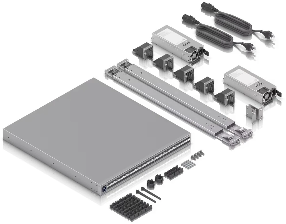 Ubiquiti UniFi ECS-Aggregation Managed L2/L3 1U Pilkas