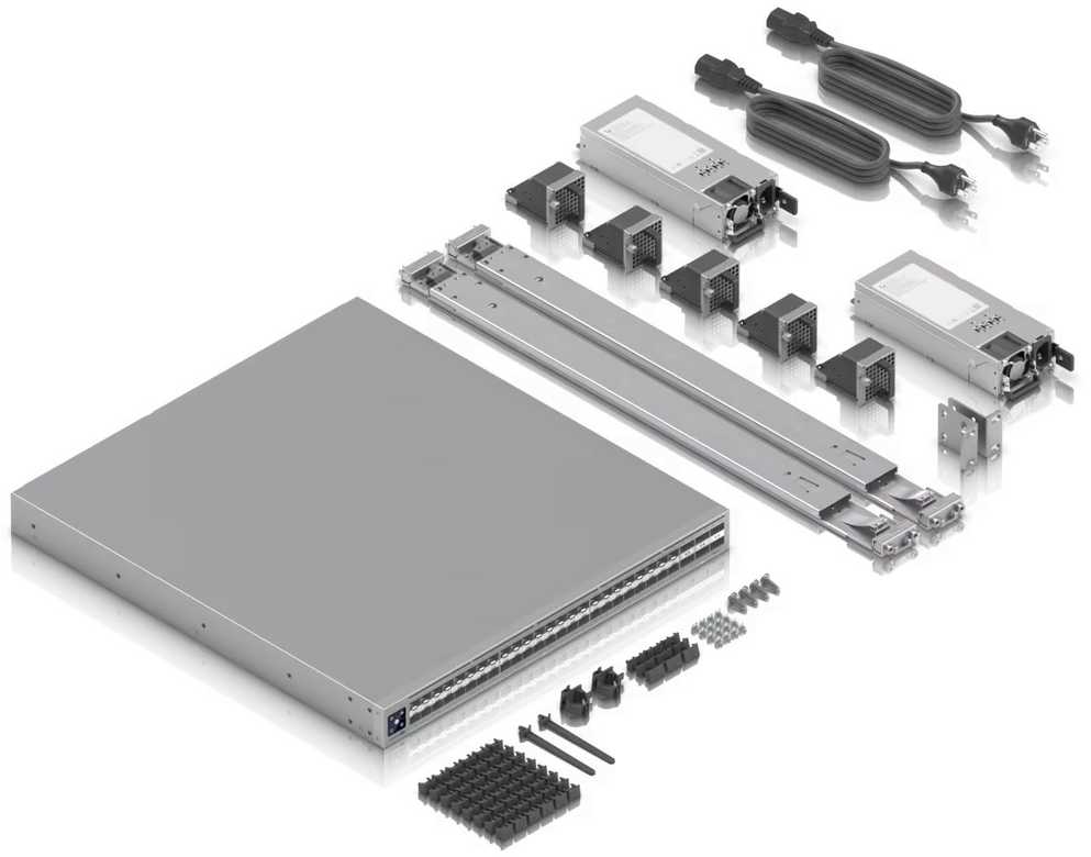 Ubiquiti UniFi ECS-Aggregation Managed L2/L3 1U Pilkas