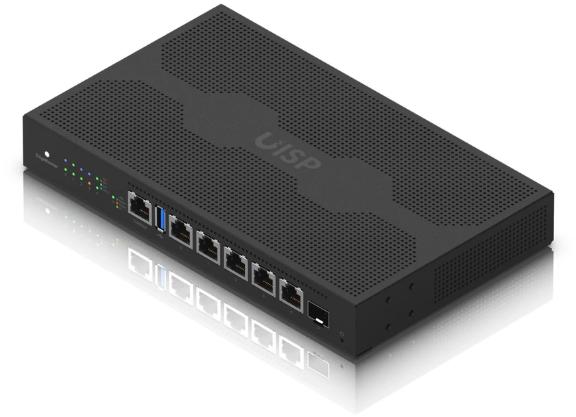 Maršrutizatorius Ubiquiti „EdgeRouter“ 6P Ethernet (RJ-45) jungtys, 4 branduolių MIPS64 | Ubiquiti | „EdgeRouter“ 6P