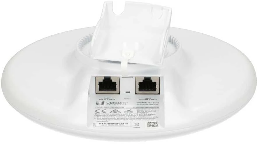 Ubiquiti NanoBeam AC Gen2 Wi-Fi radijas, 5 GHz, 19 dBi, 450+ Mbps, baltas NBE-5AC-GEN2 / UBI-NBE-5AC-GEN2