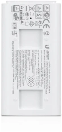 UBIQUITI POE-24-12W-5P Ubiquiti PoE-24 pasyvus PoE adapteris EU, 24V 0,5A, įdėklo/ESD apsauga, 5 PAK.
