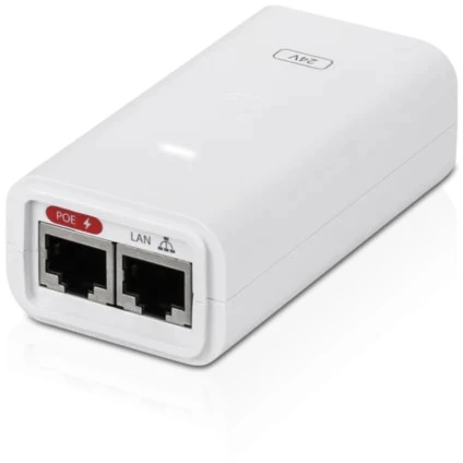 UBIQUITI POE-24-12W-5P Ubiquiti PoE-24 pasyvus PoE adapteris EU, 24V 0,5A, įdėklo/ESD apsauga, 5 PAK.