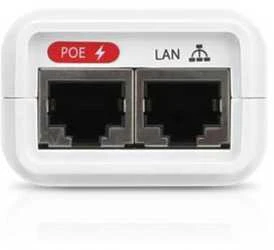 Ubiquiti PoE-Injektor 24V, 7W, Gigabit - baltas
