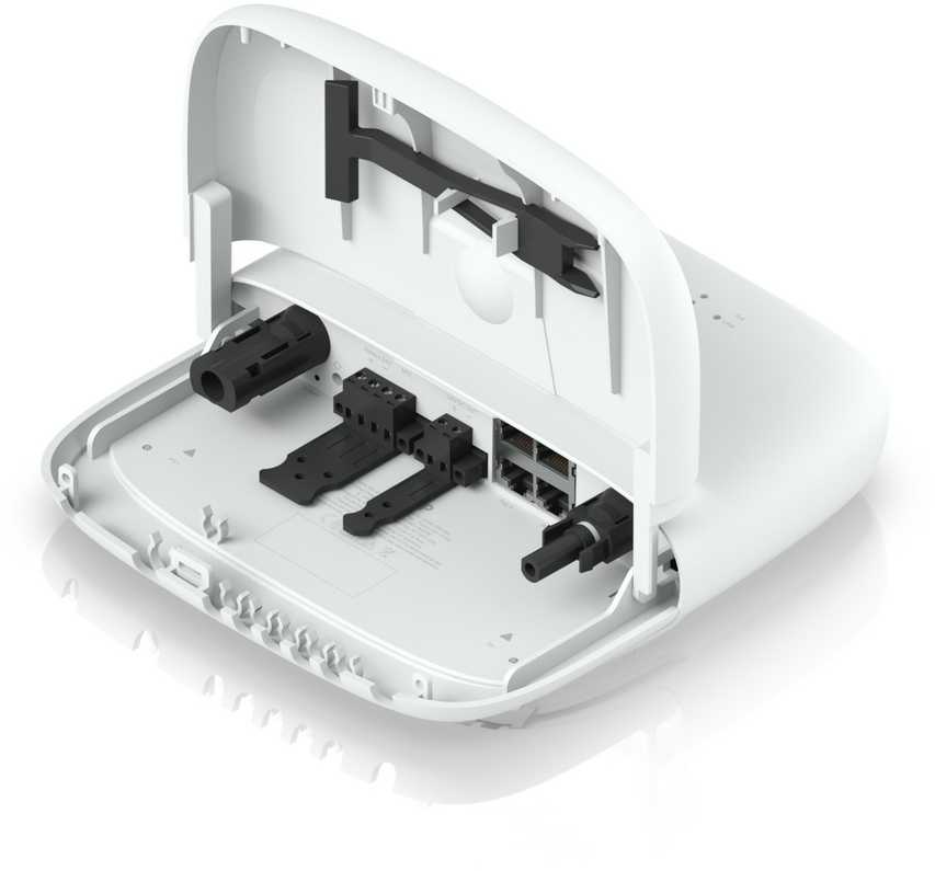 Maršrutizatorius Ubiquiti SM-SP-40 | Jungiklis | SUNMAX SolarPoint, 4x 24V PoE 100Mb/s, DC išvestis 40W